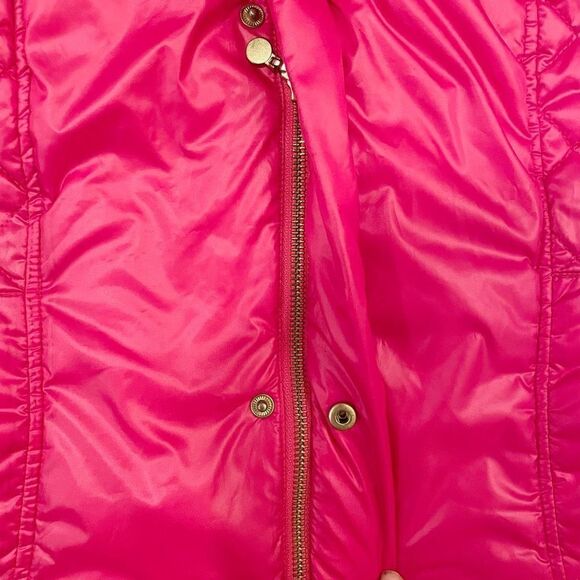 Lilly Pulitzer Quilted Puffer Vest Pink Size L - Picture 6 of 8